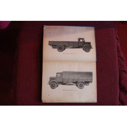 3 RO  MILITARY TRUCK     USE AND SERVICE BOOK (1943) some page detached from binding, but complete and clear