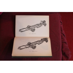 3 RO C/2   TRUCK  -  3 RO P  BUS       USE AND SERVICE BOOK (2° EDITION 1950) perfect condition