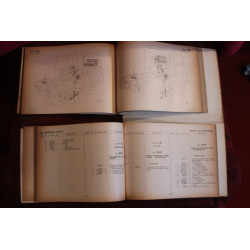 643 T       SPARE PARTS CATALOGUE (1° EDITION 1964) good condition