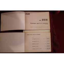 615  N1    MECHANICS SPARE PARTS CATALOGUE (3° EDITION 1963)