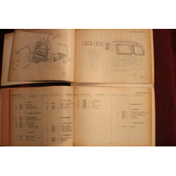 682 / 642 / 645 / 650 / 690      CATALOGO PARTI DI RICAMBIO-CARROZZERIA (1° ED. 1962) buono stato