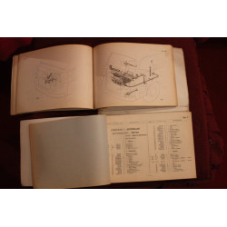 1100 T  type 217   SPARE PARTS CATALOGUE (2°EDITION 1959) cover with defect, but inside good