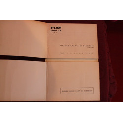 1100 TN  type 217 N       SPARE PARTS CATALOGUE (3° EDITION 1969) good condition.
