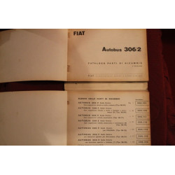 AUTOBUS  306 / 2    CATALOGO PARTI DI RICAMBIO (4° EDIZIONE 1962) buono stato
