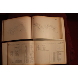 BUS  309      SPARE PARTS CATALOGUE (1° EDITION 1962) good condition