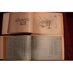 ENGINE   220       SPARE PARTS CATALOGUE (1° EDITION 1962) good condition