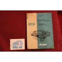 ENGINE   213  HORIZONTAL    SPARE PARTS CATALOGUE (2° EDITION 1962) good condition