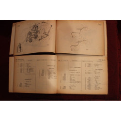 ENGINE   213  HORIZONTAL    SPARE PARTS CATALOGUE (2° EDITION 1962) good condition