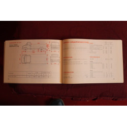 DUCATO     NOTICE D' ENTRETIEN ( LIBRETTO USO E MANUTENZIONE) (1986) IN FRANCESE