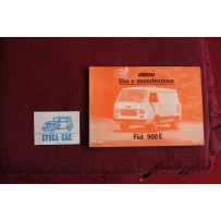 900 E     LIBRETTO USO E MANUTENZIONE (1° EDIZIONE 1980) ottimo stato