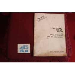 130  NC / NR / NT      DATI PRINCIPALI PER LE RIPARAZIONI (1974)  copertina un pò sporca, interno buono