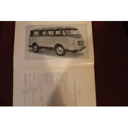 ROMEO 2°     USE AND SERVICE BOOK (1964) cover with little defects