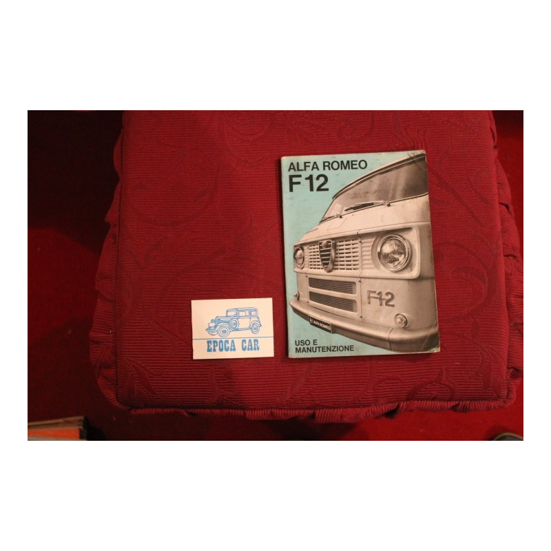 F 12    USE AND SERVICE BOOK (1967)