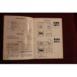 F 12    DIESEL        LIBRETTO USO E MANUTENZIONE (1977) ottimo stato