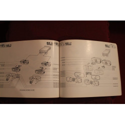 ALFA ROMEO / SAVIEM  A 38     SPARE PARTS CATALOGUE (1969) good condition