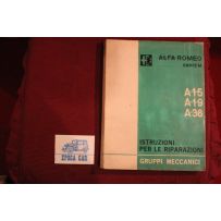 ALFA ROMEO / SAVIEM  A15 / A19 / A38   HANDBOOK FOR REPAIRS (1967) good condition