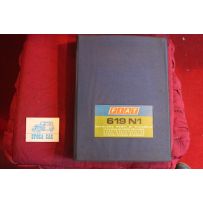 619 N1    CATALOGO PARTI DI RICAMBIO (3° EDIZIONE 1974) buono stato