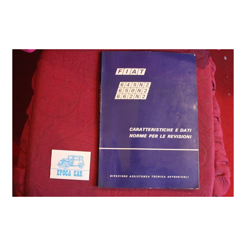 645 N2 / 650 N2 / 662 N2    SPECIFICATIONS AND HANDBOOK FOR REPAIRS (1969) good conditions