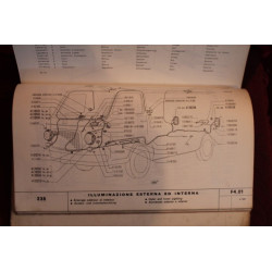 238   CATALOGO PARTI DI RICAMBIO-MECCANICA (1°ED.1967) costola un pò rovinata e qualche scritta interna