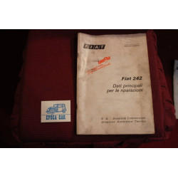 242     DATI PRINCIPALI PER LE RIPARAZIONI (1975) discreto stato (copertina un pò sporca)