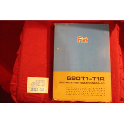 690 T1 / T1 R     CATALOGO PARTI DI RICAMBIO (2° EDIZIONE 1967) buono stato