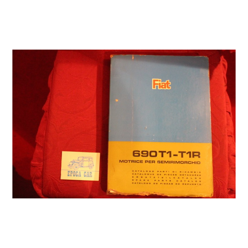 690 T1 / T1 R     CATALOGO PARTI DI RICAMBIO (2° EDIZIONE 1967) buono stato