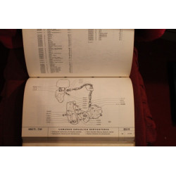 690 T1 / T1 R     CATALOGO PARTI DI RICAMBIO (2° EDIZIONE 1967) buono stato