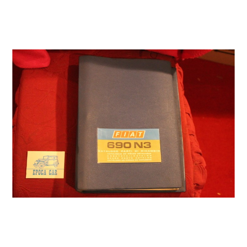 690 N3     SPARE PARTS CATALOGUE (1°EDITION 1968) good conditions