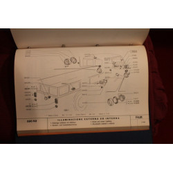 690 N2     CATALOGO PARTI DI RICAMBIO (1°ED. 1968) buono stato