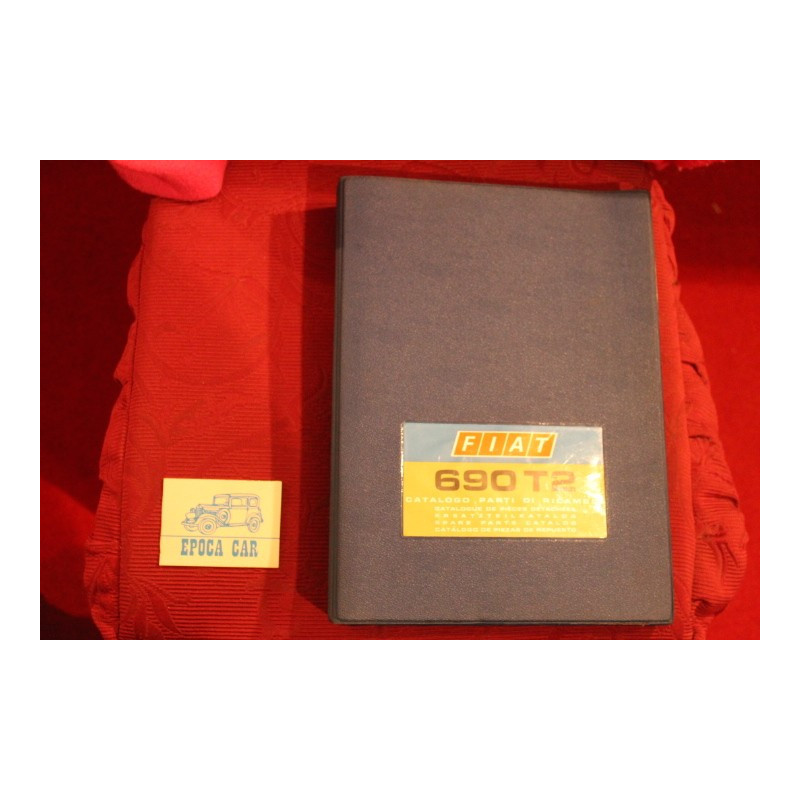 690 T2     SPARE PARTS CATALOGUE (1° EDITION 1969) good condition