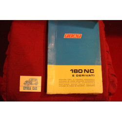 180 NC E DERIVATI     CATALOGO PARTI DI RICAMBIO-CARROZZERIA (1° EDIZIONE 1974) discreto stato (copertina un pò rovinata)