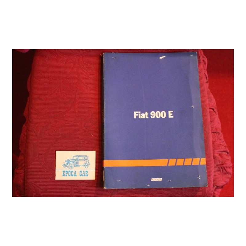 900 E    CARATTERISTICHE E DATI (1980) buono stato