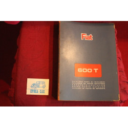 600 T     BODY SPARE PARTS CATALOGUE (1° EDITION 1965) good conditions