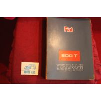 600 T    CATALOGO PARTI DI RICAMBIO-CARROZZERIA (1° ED. 1965) buono stato