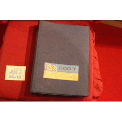 600 T     CATALOGO PARTI DI RICAMBIO (1° EDIZIONE 1967) buono stato