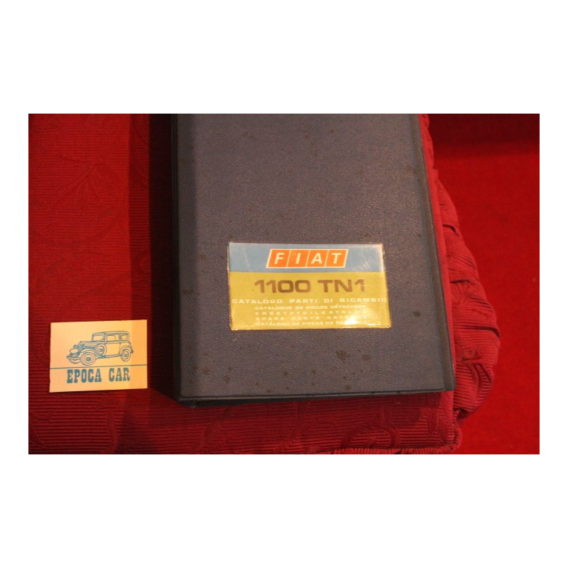 1100 TN 1     CATALOGO PARTI DI RICAMBIO (1969) prima pagina mancante, per il resto in buono stato