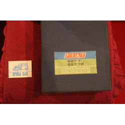 697 T / 697 TP     SPARE PARTS CATALOGUE (1° EDITION 1970) good conditions (some speck of rust)