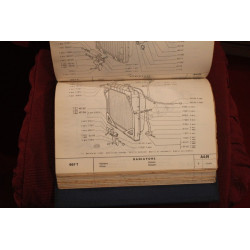 697 T     SPARE PARTS CATALOGUE (2° EDITION 1973) good conditions