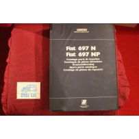 697 N / 697 NP     CATALOGO PARTI DI RICAMBIO (3° EDIZIONE 1976) discreto stato (4a di copertina un pò macchiata)