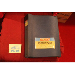 662 N2    SPARE PARTS CATALOGUE (1° EDITION 1969) cover a little lopsided