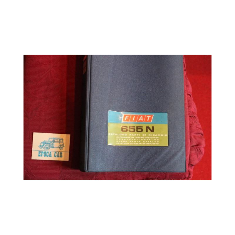 655 N        CATALOGO PARTI DI RICAMBIO (1° EDIZIONE 1970)  buono stato