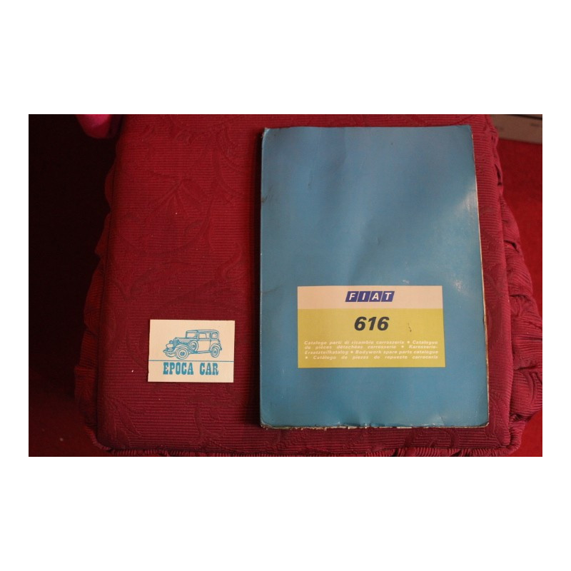 616       BODY SPARE PARTS CATALOGUE (3° EDITION 1975)