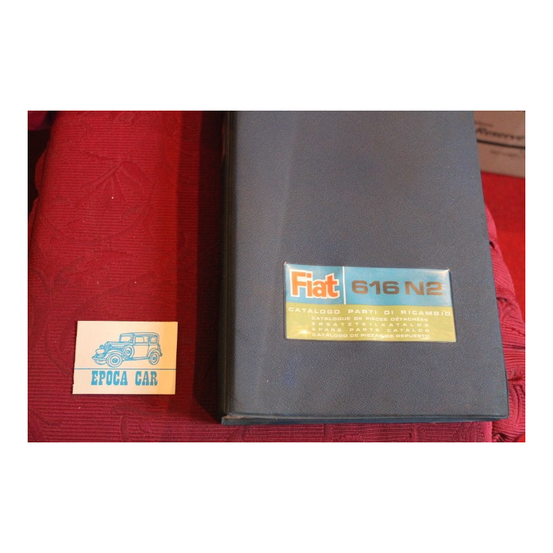 616 N2     CATALOGO PARTI DI RICAMBIO (1° EDIZIONE 1968) prima pagina staccata e un pò sporca