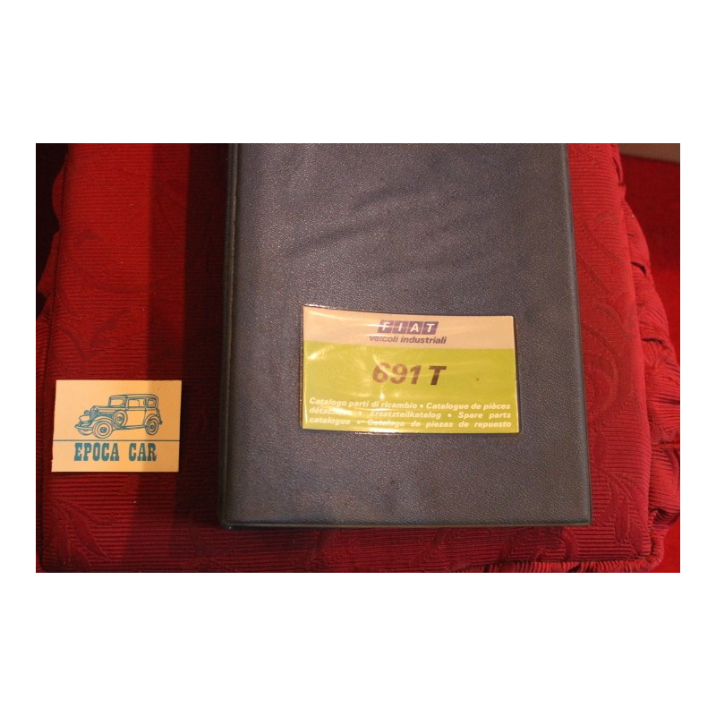 691 T      SPARE PARTS CATALOGUE (2°EDITION 1976)  good condition