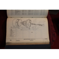 241     SPARE PARTS CATALOGUE ( 1° EDITION  1967 )  good condition