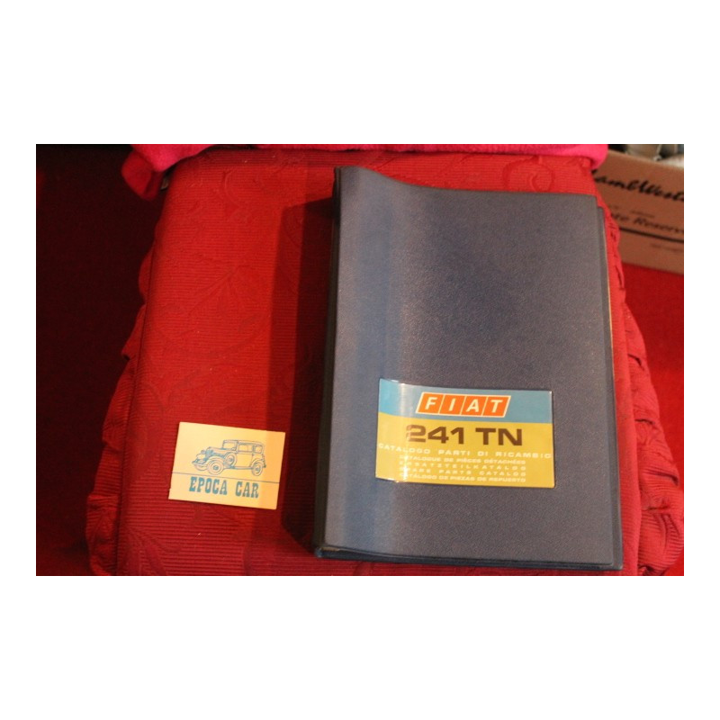 241 TN        SPARE PARTS CATALOGUE (1° EDITION 1968)  good condition