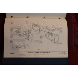 241 TN        SPARE PARTS CATALOGUE (1° EDITION 1968)  good condition