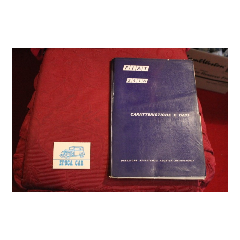 241 N     SPECIFICATIONS   (1968)  good condition
