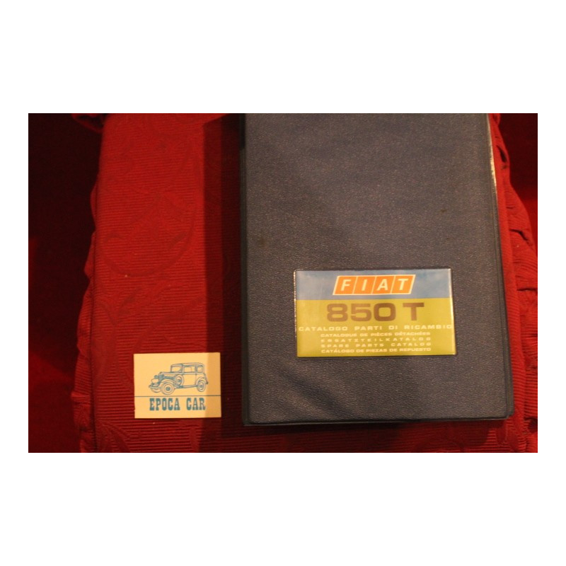 850 T   SPARE PARTS CATALOGUE (2° EDITION 1972) good condition