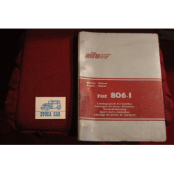 MOTORE 806-1       CATALOGO PARTI DI RICAMBIO (1978)   buono stato (copertina un pò rovinata)